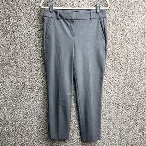 J.‎ Crew Pants Women’s 8 Mercantile Ruby Gray Cropped Dress Pant